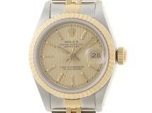 ROLEX　ロレックス　デイトジャスト　1985年　自動巻き　レディース　YG/SS　ゴールド　69173　【432】　【2147200552378】