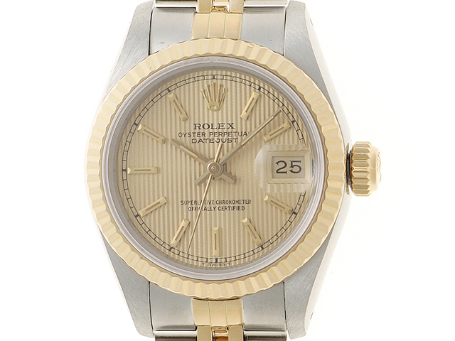 ROLEX ロレックス デイトジャスト 1985年 自動巻き レディース YG/SS