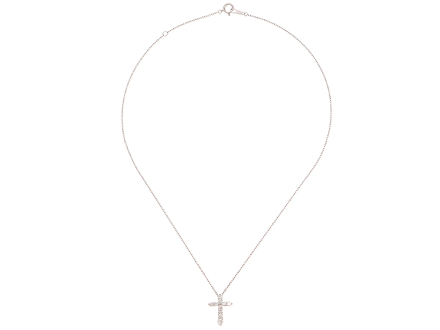 JEWELRY ジュエリー ネックレス PT850/PT900 ダイヤモンド0.52ct 約3.8g 2147200552880【207】