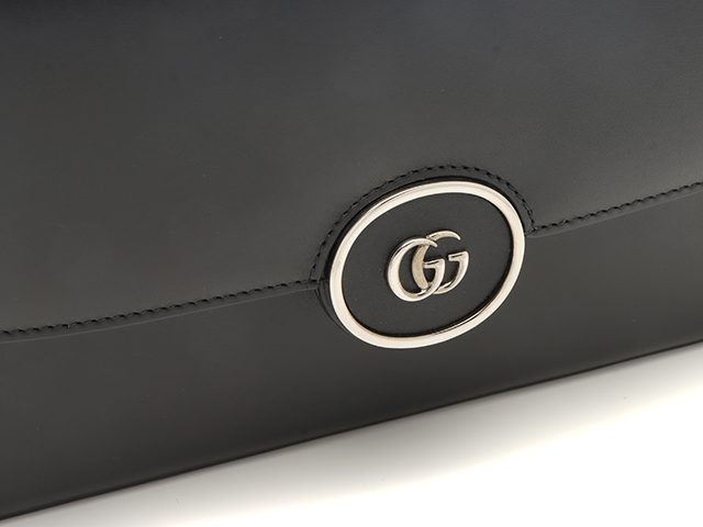 GUCCI グッチ プチGG 2wayスモールショルダーバッグ ブラック