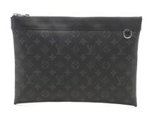 Louis Vuitton ブラック クラッチバッグ ヴィトン ブラック クラッチバッグ Virgil Abloh オレンジ