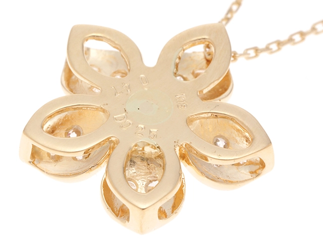 JEWELRY　ジュエリー　ネックレス　K18　ルビー0.47ct　ダイヤモンド0.25ct　約3.2g　2147200553658【207】