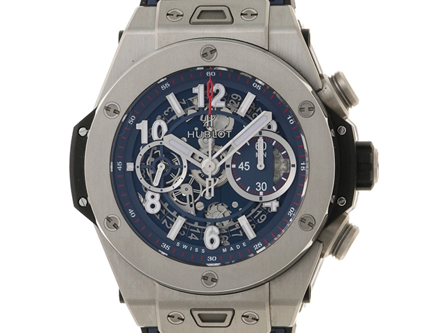 2,500円お安く!ラスト1◎Volan BONZER◎5.6インチ HUBLOT ウブロ 時計 ビッグバン ウニコ チタニウム ブルー 411