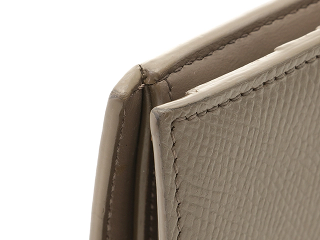 CELINE セリーヌ 財布 ミディアムストラップウォレット グレージュ カーフ 10B643BFP【472】YY