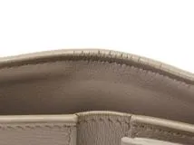 CELINE セリーヌ 財布 ミディアムストラップウォレット グレージュ カーフ 10B643BFP【472】YY