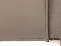 CELINE セリーヌ 財布 ミディアムストラップウォレット グレージュ カーフ 10B643BFP【472】YY