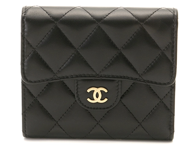 CHANEL クラシック スモール フラップ ウォレット ラムスキン CHANEL シャネル 財布 クラシックスモールフラップウォレット