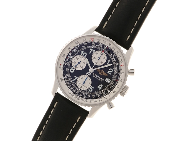 BREITLING ブライトリング ナビタイマー A13322 ステンレススチール/革ベルト クロノグラフ 自動巻き メンズ 腕時計 C