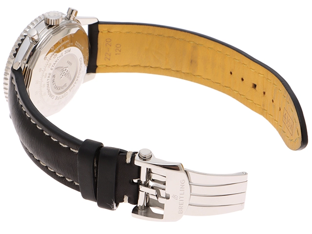 BREITLING ブライトリング ナビタイマー A13322 ステンレススチール/革ベルト クロノグラフ 自動巻き メンズ 腕時計 C