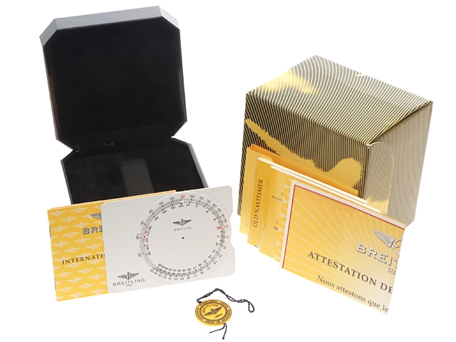 BREITLING ブライトリング ナビタイマー A13322 ステンレススチール/革ベルト クロノグラフ 自動巻き メンズ 腕時計 C