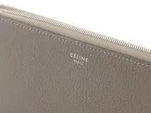 CELINE　セリーヌ　ラージジップドンマルチファンクション　スリ/イエロー　カーフ　長財布　レディース　【436】　2147200556819