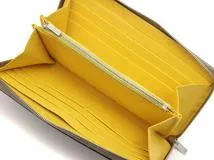 CELINE　セリーヌ　ラージジップドンマルチファンクション　スリ/イエロー　カーフ　長財布　レディース　【436】　2147200556819