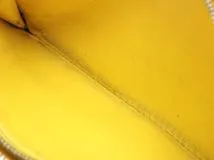 CELINE　セリーヌ　ラージジップドンマルチファンクション　スリ/イエロー　カーフ　長財布　レディース　【436】　2147200556819