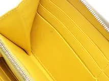 CELINE　セリーヌ　ラージジップドンマルチファンクション　スリ/イエロー　カーフ　長財布　レディース　【436】　2147200556819