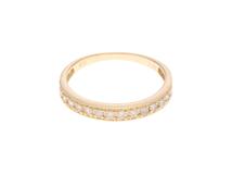 JEWELRY　ジュエリー　 リング　K18 ゴールド　#7.5　ダイヤモンド0.20 　1.1g　2147200556956　【471】L