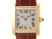 Cartier クォーツ時計 ブラウンレザー Cartier クォーツ時計 ブラウンレザー