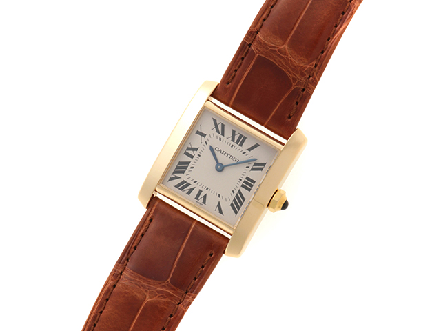 Cartier カルティエ 時計 タンクフランセーズMM W5000356 シルバー文字