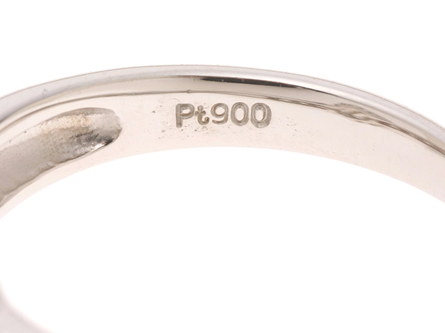 JEWELRY　ジュエリー　 リング　プラチナ　PT900　ダイヤモンド0.562ct/0.64ct 　鑑定書　約5.5g　10号　2147200557465【207】