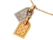 LOUIS VUITTON ゴールドメッキ ブレスレット LOUIS VUITTON ルイ・ヴィトン ブレスレット モノグラム メンズ