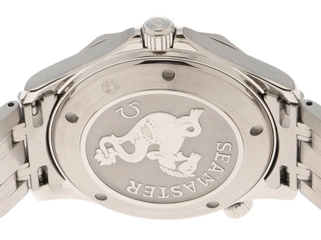 OMEGA オメガ 腕時計 シーマスターダイバー300 2221.80 ステンレススチール ブルー文字盤 クオーツ【472】MN