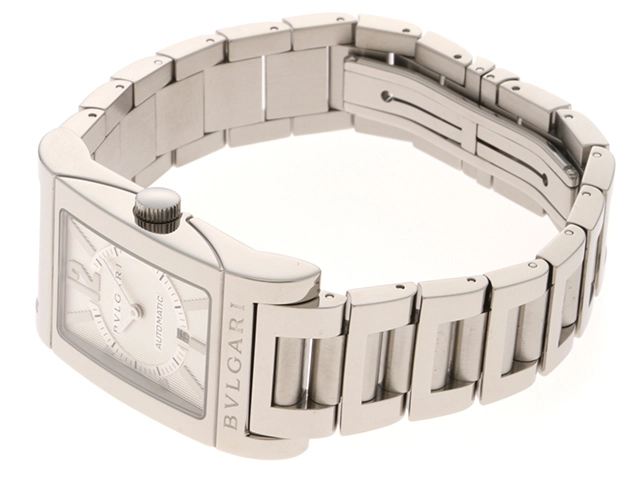 BVLGARI　ブルガリ　レッタンゴロSS　RT45S　ステンレス　男性用自動巻き時計【473】