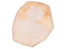 JEWELRY ノンブランドジュエリー ブローチ トップ K18イエローゴールド カメオ（浮彫装飾品）  約36.4ｇ【472】SJ