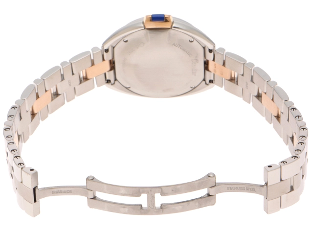 Cartier　カルティエ　クレ　ドゥ　カルティエ　W2CL0004　ピンクゴールド/ステンレススチール　自動巻き　レディース　腕時計　C