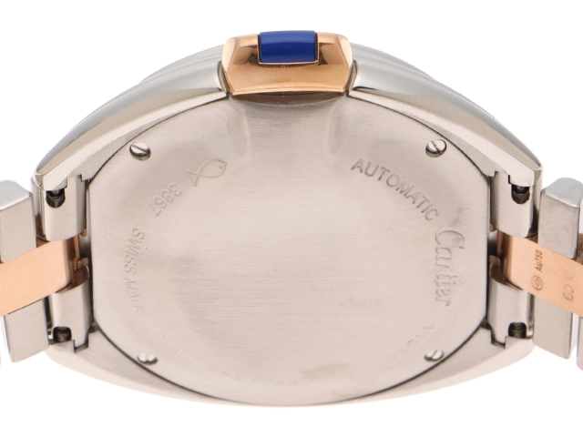 Cartier　カルティエ　クレ　ドゥ　カルティエ　W2CL0004　ピンクゴールド/ステンレススチール　自動巻き　レディース　腕時計　C