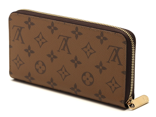 LOUIS VUITTON　ルイ・ヴィトン　ジッピー・ウォレット　モノグラム・リバース　ブラウン　M82444　長財布　2147200562353【207】