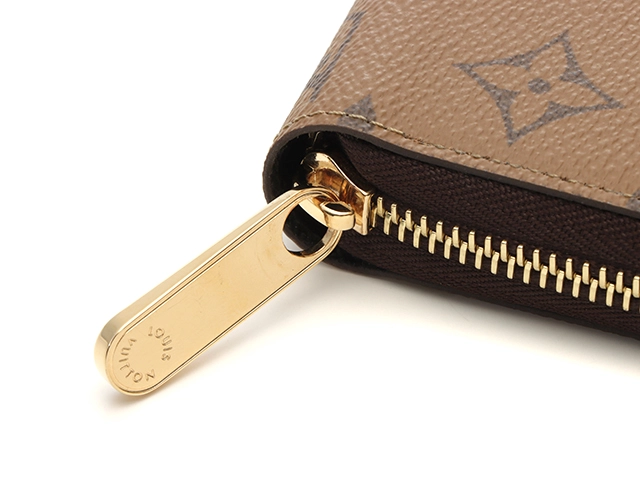 LOUIS VUITTON　ルイ・ヴィトン　ジッピー・ウォレット　モノグラム・リバース　ブラウン　M82444　長財布　2147200562353【207】