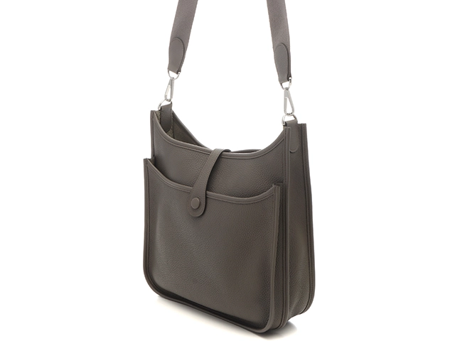 HERMES　 エルメス　エヴリンⅢPM　ナタ　シルバー金具　トリヨンクレマンス　C刻印　2018年　【430】2147200562780