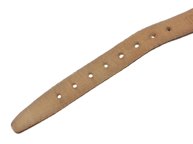 TIFFANY＆CO　ティファニー　アトラス　L0630　K18イエローゴールド/リザードベルト（トカゲ革）社外ベルト/ゴールドメッキ　クォーツ　レディース　腕時計　F