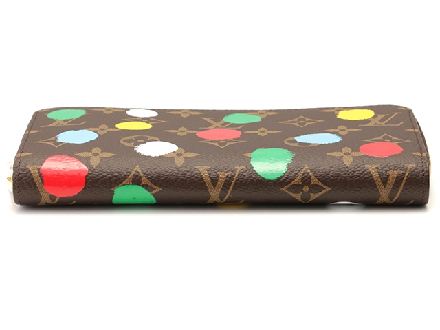 LOUIS VUITTON ルイヴィトン 財布/長財布 ジッピー・ウォレット モノグラム  ペインティッドドット マルチカラー M81864 草間彌生コラボ2023【472】YY
