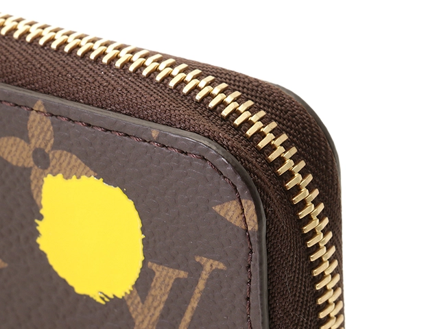 LOUIS VUITTON ルイヴィトン 財布/長財布 ジッピー・ウォレット モノグラム  ペインティッドドット マルチカラー M81864 草間彌生コラボ2023【472】YY
