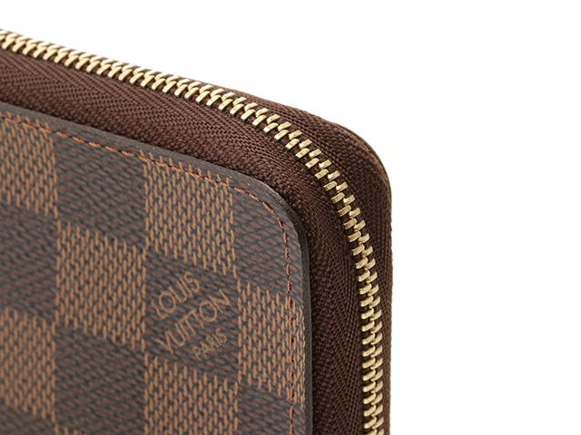 LOUIS VUITTON ルイ・ヴィトン ジッピー・コインパース ダミエ・エベヌ N63070 ブラウン 小銭入れ 2147200565101【207】