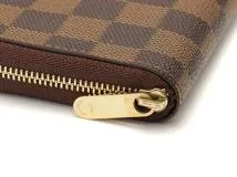LOUIS VUITTON　ルイ・ヴィトン　ジッピー・コインパース　ダミエ・エベヌ　N63070　ブラウン　小銭入れ　2147200565101【207】