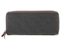 LOUIS VUITTON　ルイ・ヴィトン　長財布　ポルトフォイユ・クレマンス モノグラム・アンプラント マリーヌルージュ　433