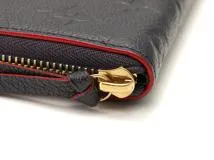 LOUIS VUITTON　ルイ・ヴィトン　長財布　ポルトフォイユ・クレマンス モノグラム・アンプラント マリーヌルージュ　433