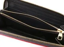 LOUIS VUITTON　ルイ・ヴィトン　長財布　ポルトフォイユ・クレマンス モノグラム・アンプラント マリーヌルージュ　433