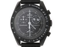 Swatch　スウォッチ　MISSION TO THE MOONPHAS-NEW MOON Snoopy　S033B700　バイオセラミック/ナイロン　クォーツ　メンズ　腕時計　F