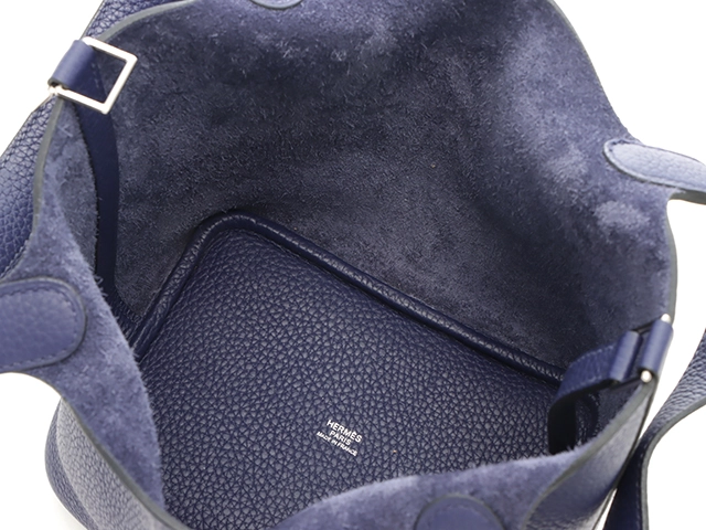 HERMES エルメス ピコタンロックPM H056289CK M3 ブルーアンクル トリヨンクレマンス C刻印 【460】2147200568096