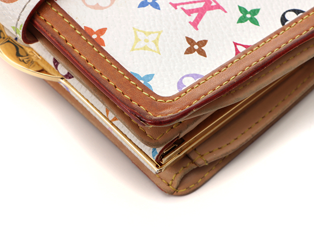 ルイヴィトン★マルチカラーがま口財布 LOUIS VUITTON ルイヴィトン 折り財布 がま口 マルチカラー｜Yahoo