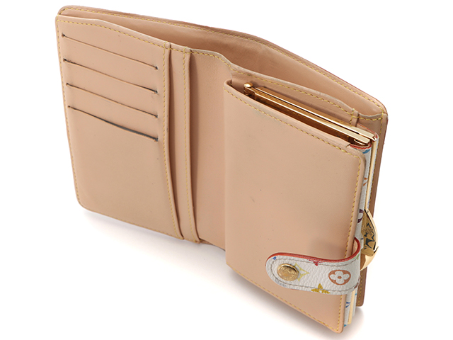ルイヴィトン マルチカラー 財布 がま口 ポルトフォイユ ヴィエノワ LV LOUIS VUITTON ルイヴィトン ポルトフォイユ・ヴィエノワ M93534