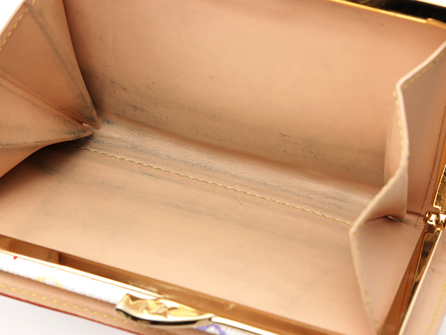 LOUISVUITTON　ルイヴィトン　マルチカラーライン　がま口財布 LOUIS VUITTON ルイヴィトン ポルトフォイユ・ヴィエノワ M93534