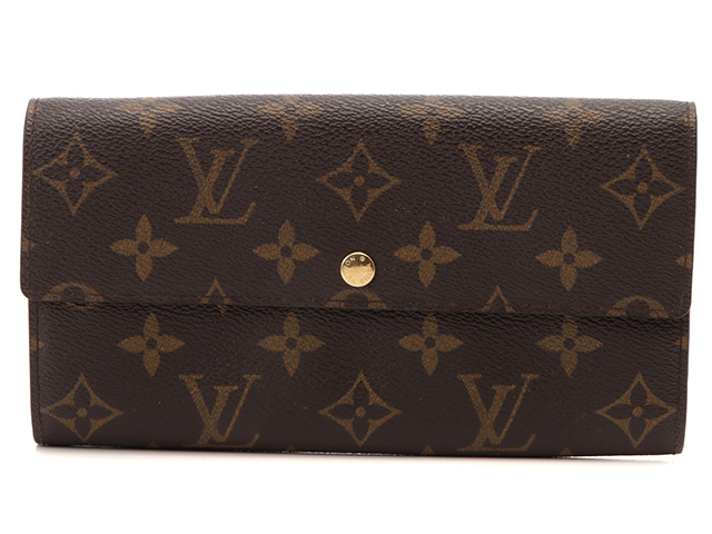 LOUIS VUITTON ポシェット ポルトモネ クレディ モノグラム 長財布M61725