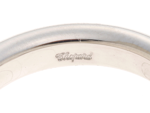Chopard ショパール ハッピーダイヤリング 指輪 WG ホワイトゴールド ダイヤモンド 7.9g 9.5号 【432】の購入なら「質」の