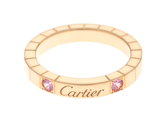 Cartier カルティエ リング 指輪 ラニエールリング K18ピンク