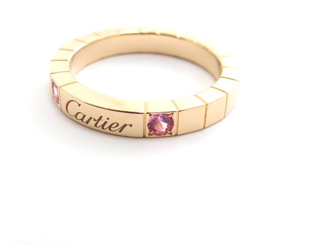 Cartier カルティエ リング 指輪 ラニエールリング K18ピンクゴールド