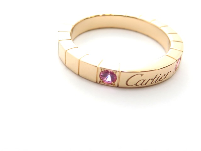 Cartier カルティエ リング 指輪 ラニエールリング K18ピンク