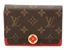 LOUIS VUITTON ポルトフォイユ・フロールコンパクト M64587 モノグラム